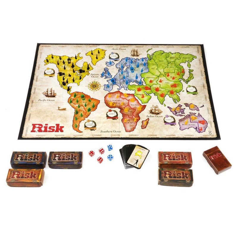 Hasbro Risk Παιχνίδι Στρατηγικής (Ελληνική Έκδοση)