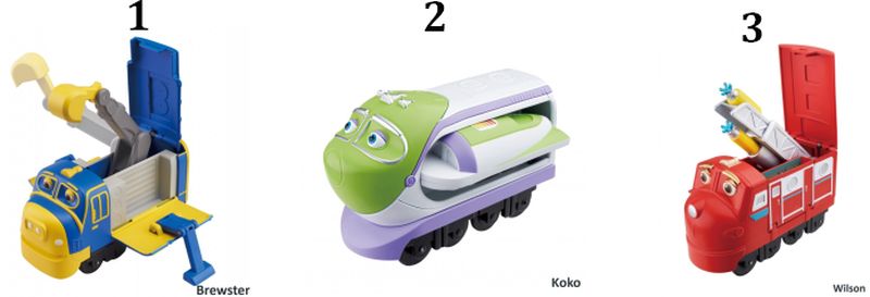 Chuggington Pop & Transform 3 Σχέδια (890100)