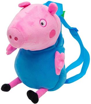 Peppa Pig Λούτρινο Backpack-4 Σχέδια (Pp007000)