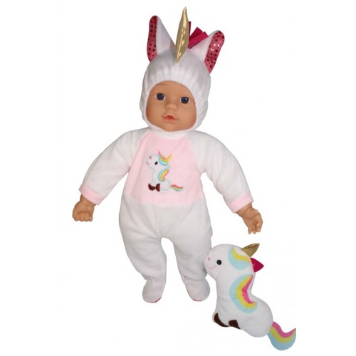 Just toys Bambolina 41εκ. Unicorn (BD1873)