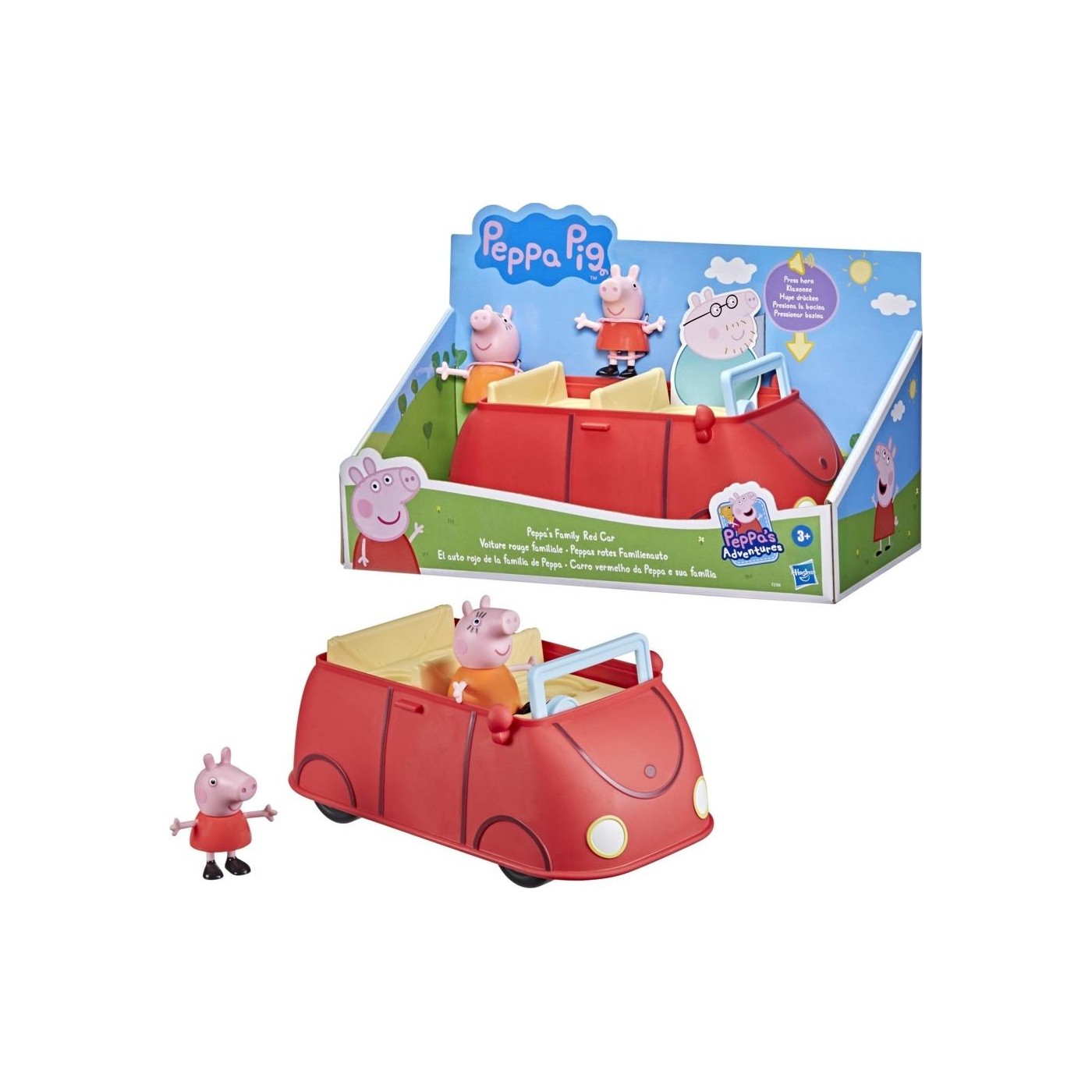 Hasbro Peppa Pig Peppas Family Red Car (F21845LO)