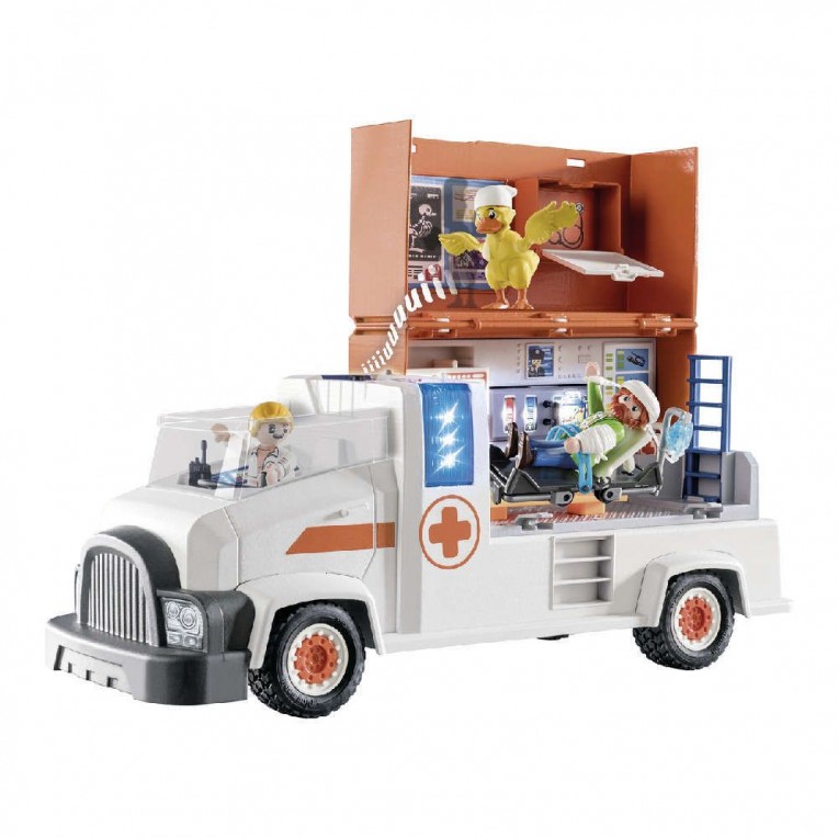 Playmobil Duck on Call Μεγάλο Όχημα Πρώτων Βοηθειών (70913)