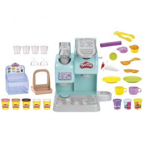 Hasbro Play-Doh Kitchen Creations Super Colourful Cafe Play Food Coffee (F5836)