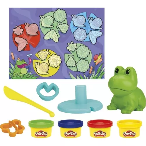 Hasbro Play-Doh Frog And Colors Starter Set (F6926)