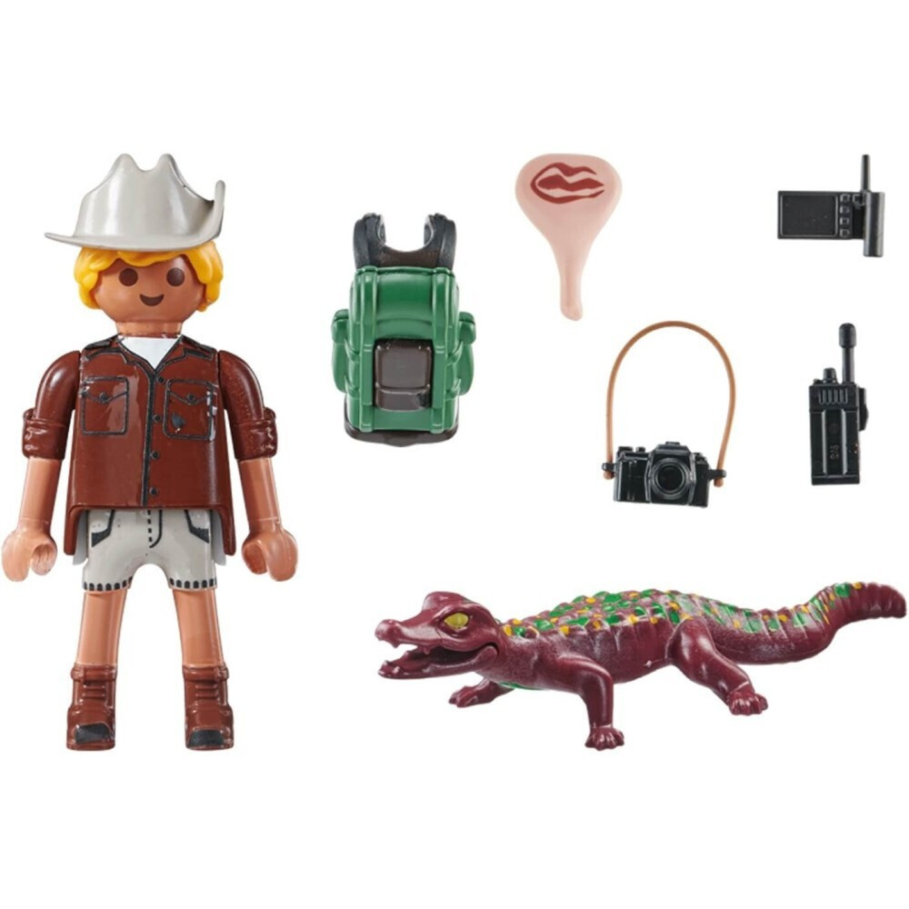 Playmobil Special Plus Εξερευνητής με αλιγάτορα (71168)