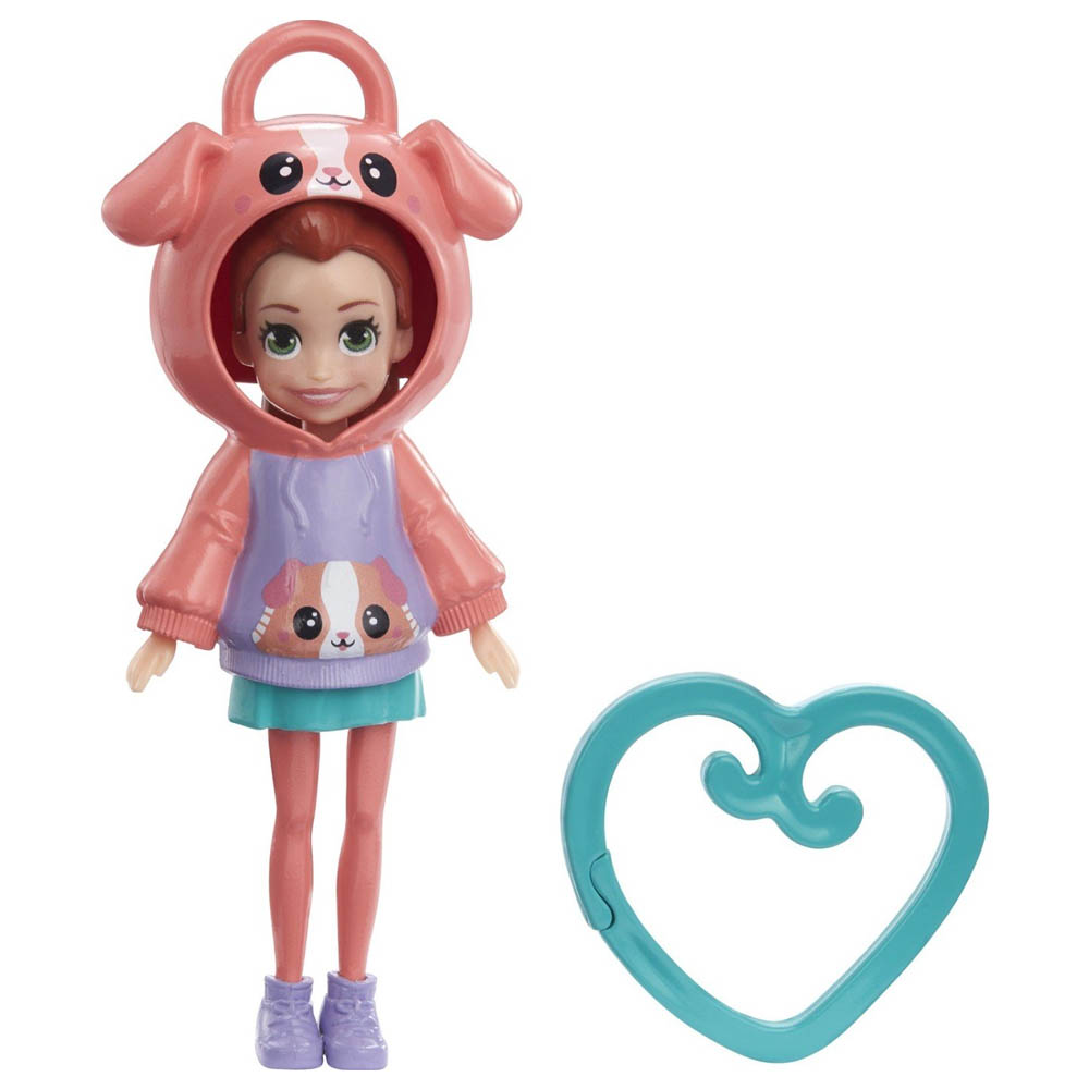 Mattel Polly Pocket Κούκλα Με Φουτεράκι Puppy (HKV98/HKW01)