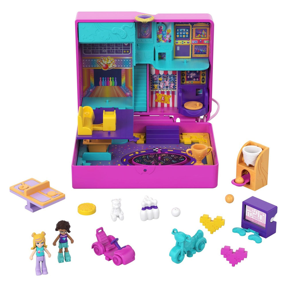 Polly Pocket Ο Κόσμος Της Polly Σετάκια – Race & Rock Arcade (FRY35/HCG15)