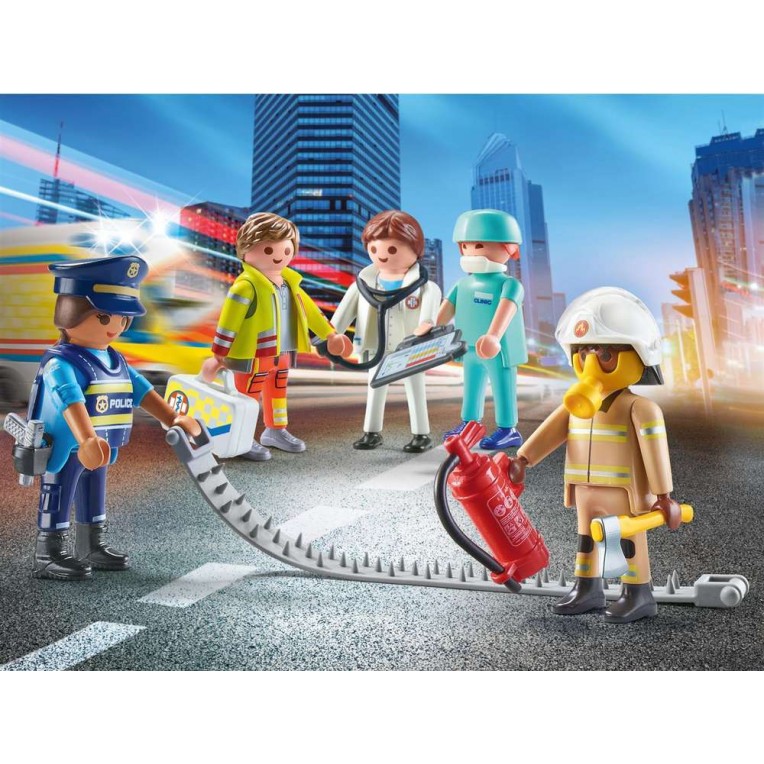 Playmobil City Action My Figures Ομάδα Διάσωσης (71400)