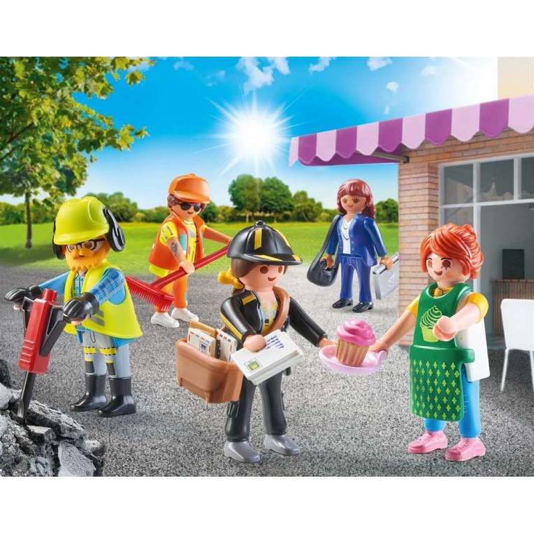 Playmobil City Life My Figures Επαγγέλματα Στην Πόλη (71402)