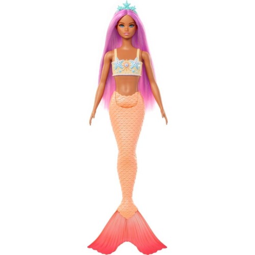 Mattel Barbie Dreamtopia Κούκλα Γοργόνα Με Σομόν Ουρά (HRR02/HRR05)