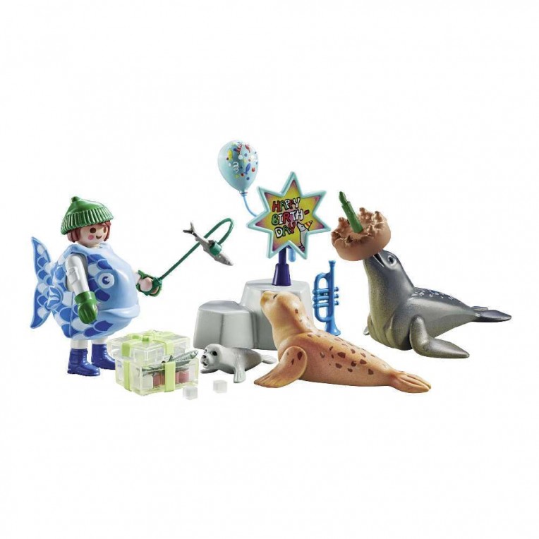 Playmobil My Life Gift Set - Πάρτυ Στο Ενυδρείο Με Τις Φώκιες (71448)