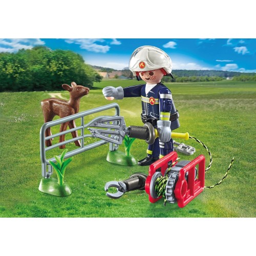 Playmobil Action Heroes - Επιχείρηση Διάσωσης Ζώου (71467)