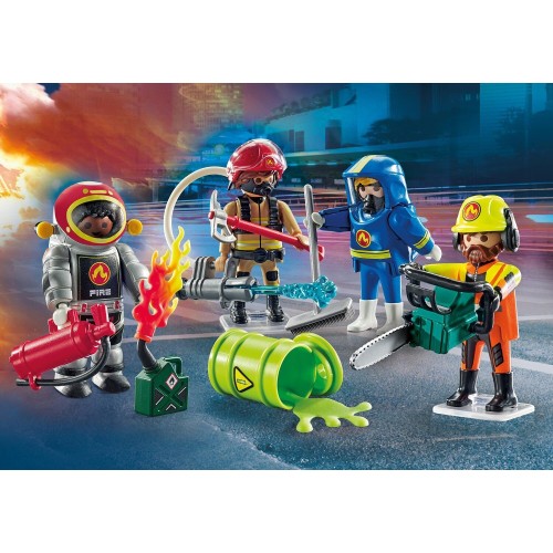 Playmobil Action Heroes - Επιχείρηση Πυροσβεστικής (71468)