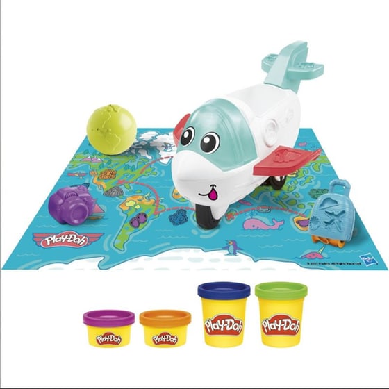 Playdoh Wild Airplane Explorer Starter Σετ (F8804)