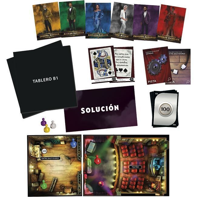 Hasbro Επιτραπέζιο Cluedo Escape The Illusionists Club (F8817)