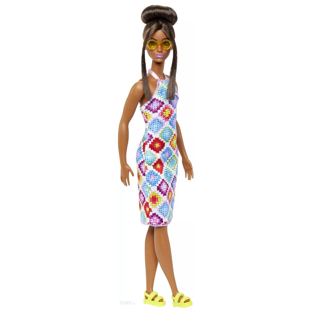 Mattel Barbie Fashionistas 210 Κούκλα Με Πλεκτό Φόρεμα (FBR37/HJT07)