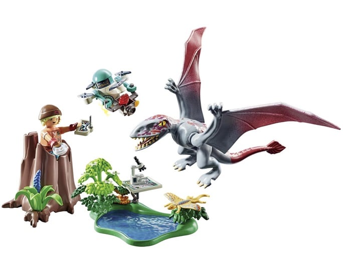 Playmobil Dinos - Παρατηρώντας Τον Διμορφόδοντα (71525)