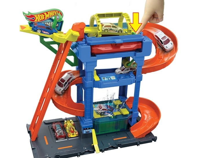 Hot Wheels Πίστα Νέο Πλυντήριο (HTN80)