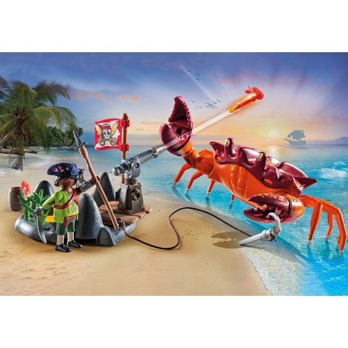 Playmobil Pirates Μάχη Με Τον Γιγάντιο Κάβουρα (71532)