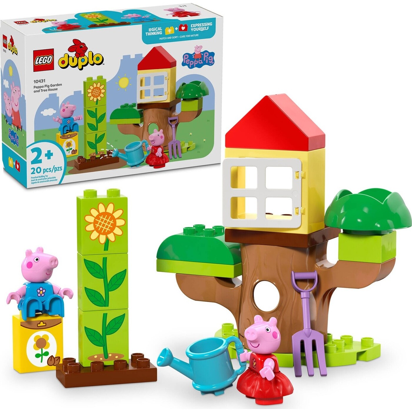 Lego Duplo Peppa Pig Garden And Tree House (10431)