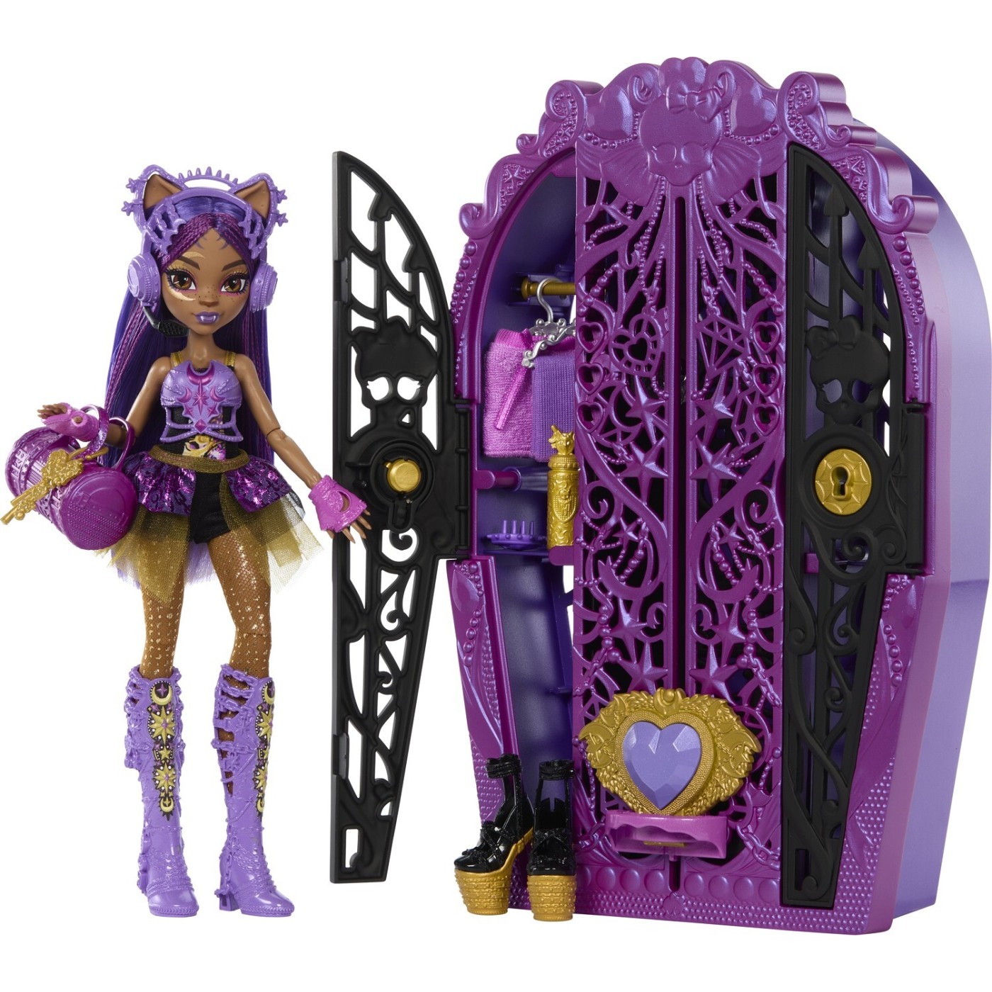 Mattel Monster High Skulltimate Secrets Clawdeen Wolf Doll (HXH85)