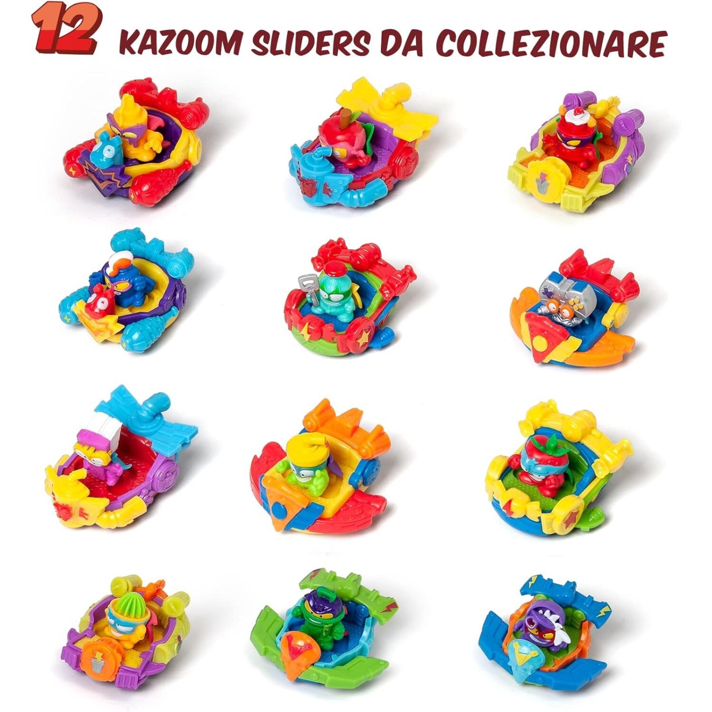 Superthings Μικροπλάσματα Kazoom Kids Φιγούρα με Kazoom Sliders (1013-61206)