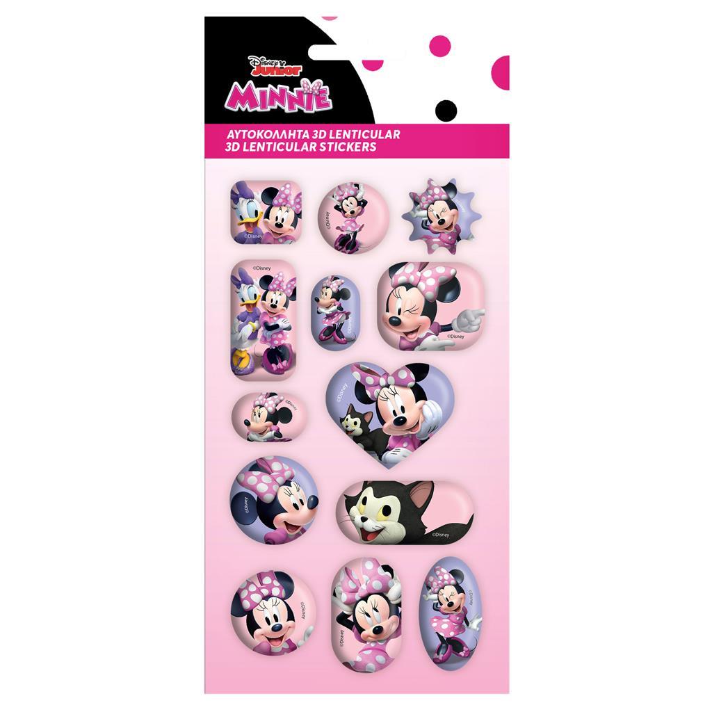 Αυτοκόλλητα 3D Lenticular 10χ22 Minnie (000563209)