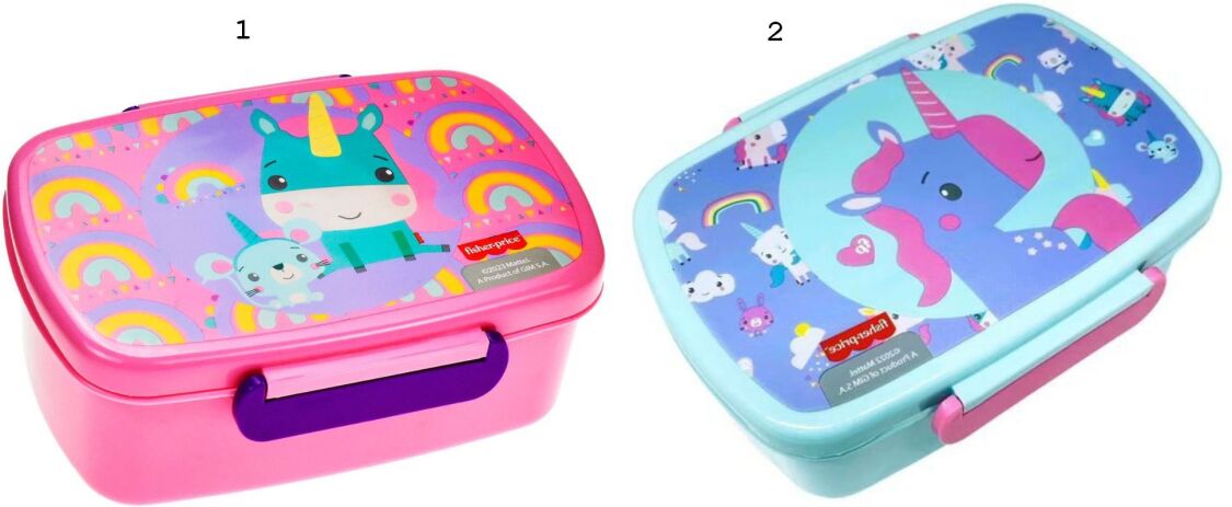 Gim Δοχείο Φαγητού Unicorn Fisher Price (571-66265)