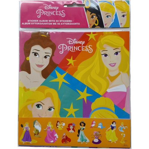 Gim Sticker Album W/sticker Princess (771-16091)