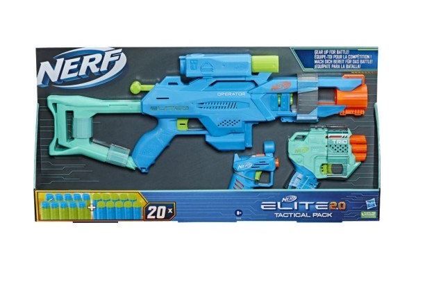 Hasbro Nerf Εκτοξευτής Elite 2.0 Tactical Pack (F6146)