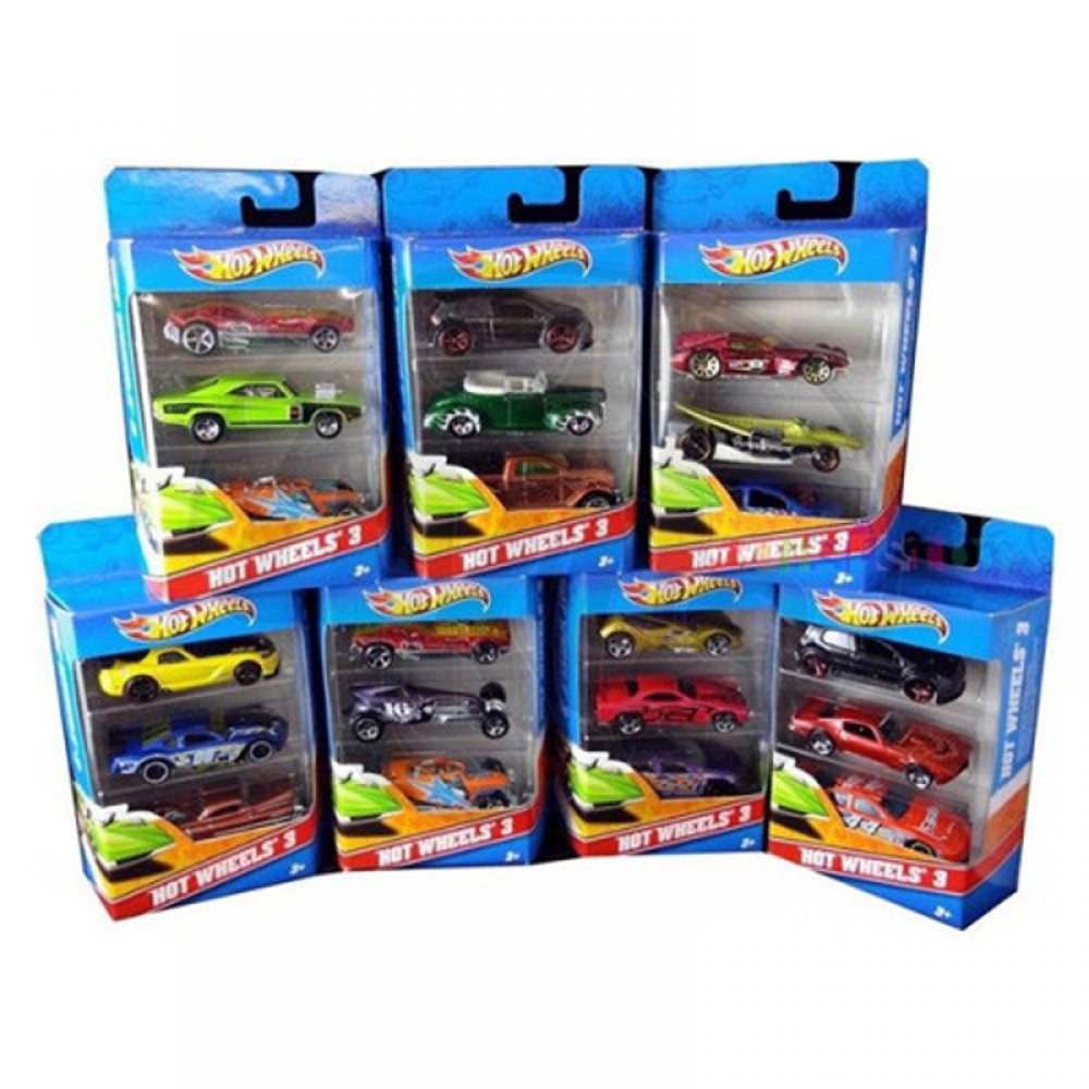 Hot Wheels Αυτοκίνητακια Σετ Των 3 Mattel (K5904)