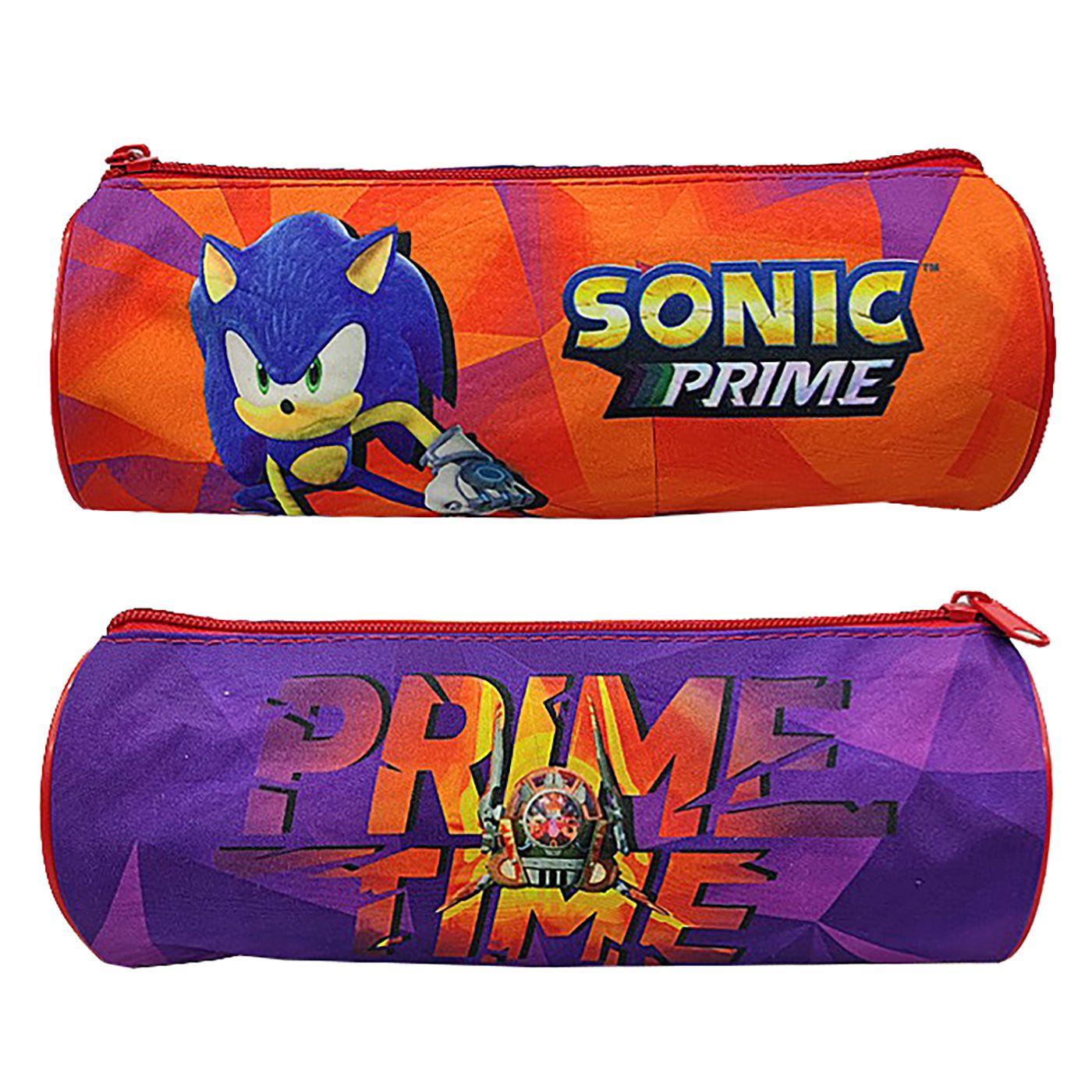 Κασετίνα Βαρελάκι Sonic 23x8cm