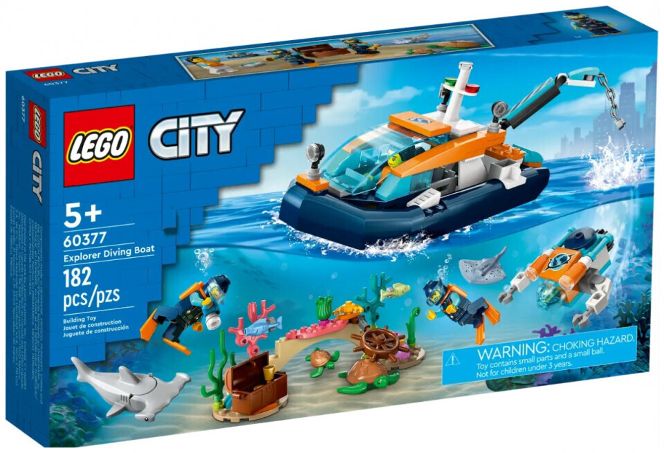 Lego City Explorer Diving Boat (60377)