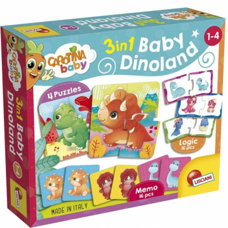 Lisciani Carotina Baby Dinoland 3 Σε 1 (10.92529)