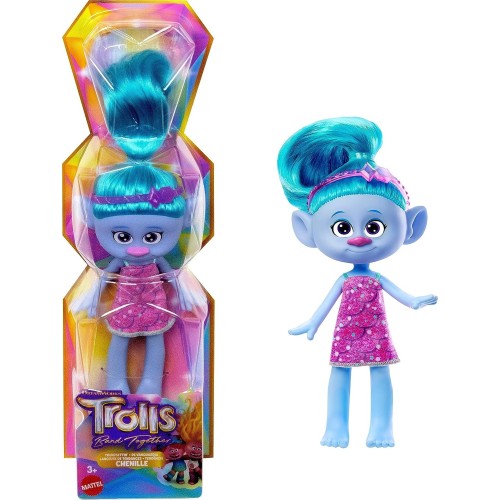 Mattel Dreamworks Trolls 3 Band Together Κούκλα Chenille (HNF03/HNF15)