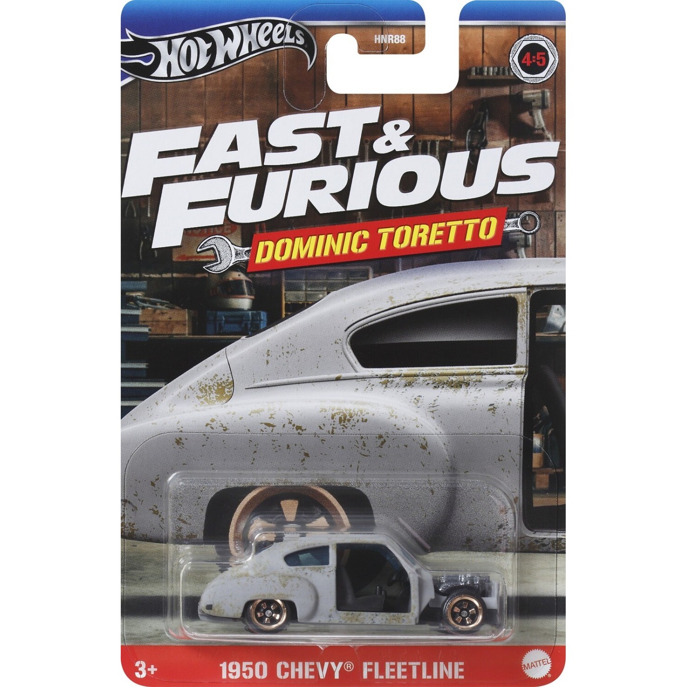 Mattel Hot Wheels Fast and Furious Dominic Toretto 1950 Chevy Fleetline (HNR88/HRW49)