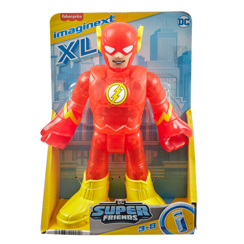 Mattel Imaginext Batman DC Super Friends XL Φιγούρες - The Flash 25cm (GPT41/HXH34)