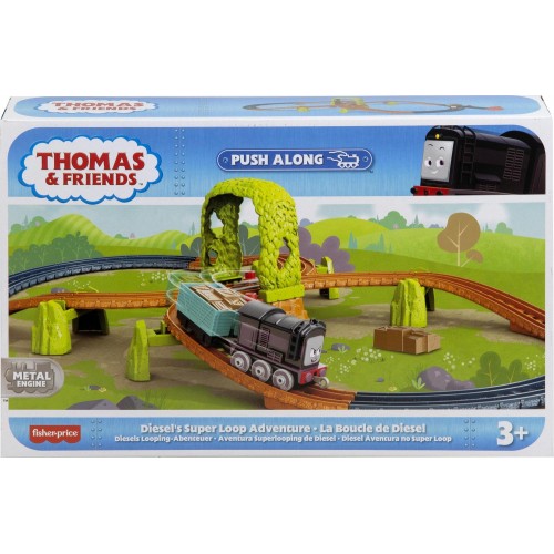 Mattel Thomas The Train Thomas & Friends Αγαπημένες Διαδρομές Diesel S Super Loop Adventure (HGY82/HGY85)