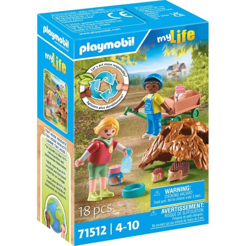 Playmobil My Life - Φροντίζοντας Τους Σκαντζόχοιρους (71512)