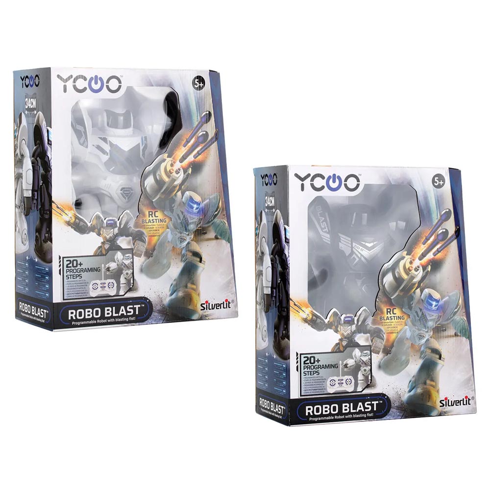 Silverlit Ycoo Robo Blast Τηλεκατευθυνόμενα Ρομπότ – 2 Χρώματα (7530-88097)