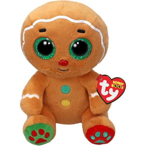 TY Beanie Boos Nutmeg Χνουδωτό Mπισκότο Καφέ 15cm (1607-37353)